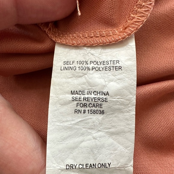 Birdy Grey Jane Convertable Bridesmaids Dress Chiffon in Terracotta Size Medium - Picture 13 of 16